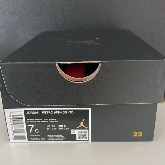 Baby Nike air Jordan 1 - Picture 10 of 10